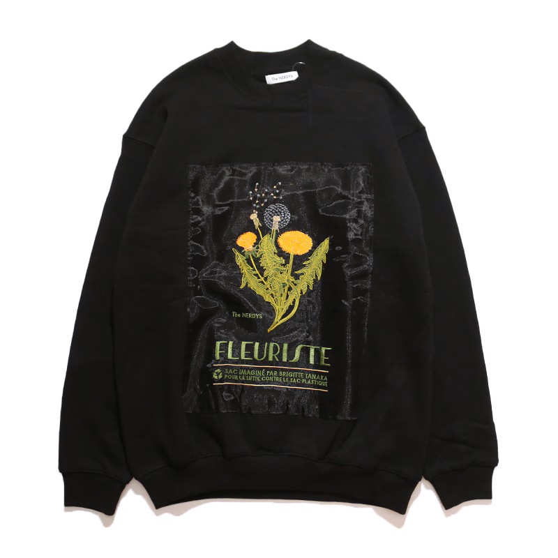The NERDYS / Brigitte Tanaka×The NERDYS FLEURISTE Crew Sweat