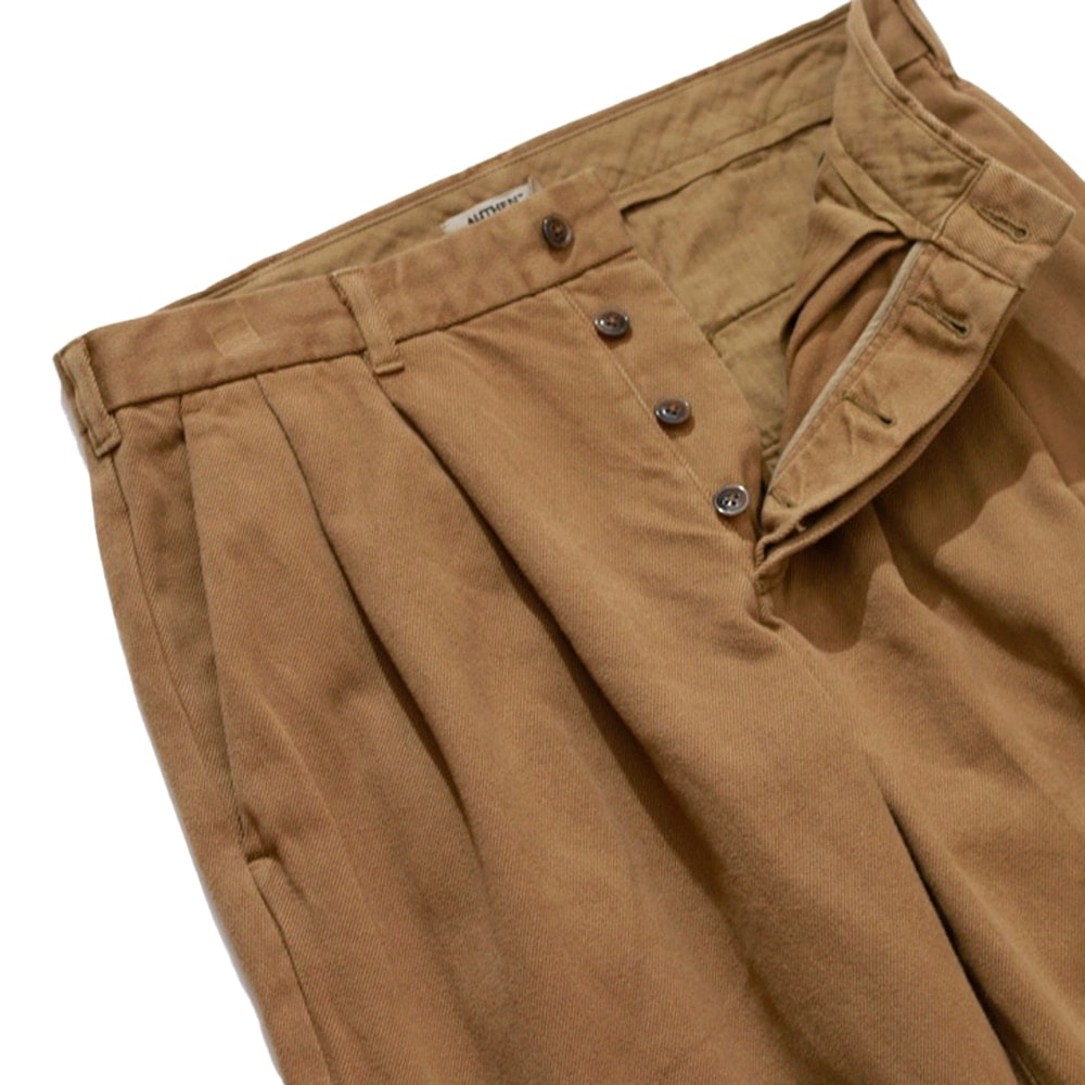 AUTHEN / SILKNIZED CHINO TROUSERS