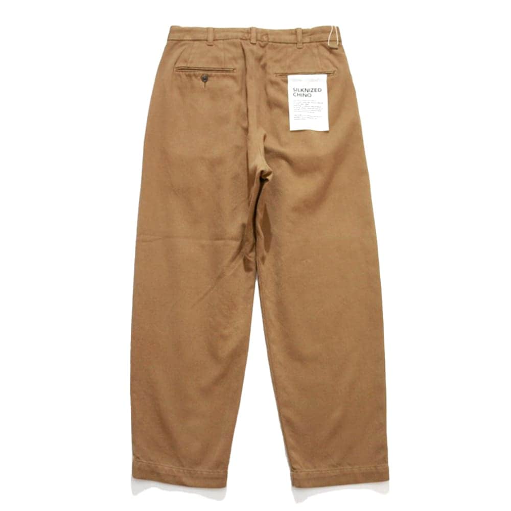 AUTHEN / SILKNIZED CHINO TROUSERS