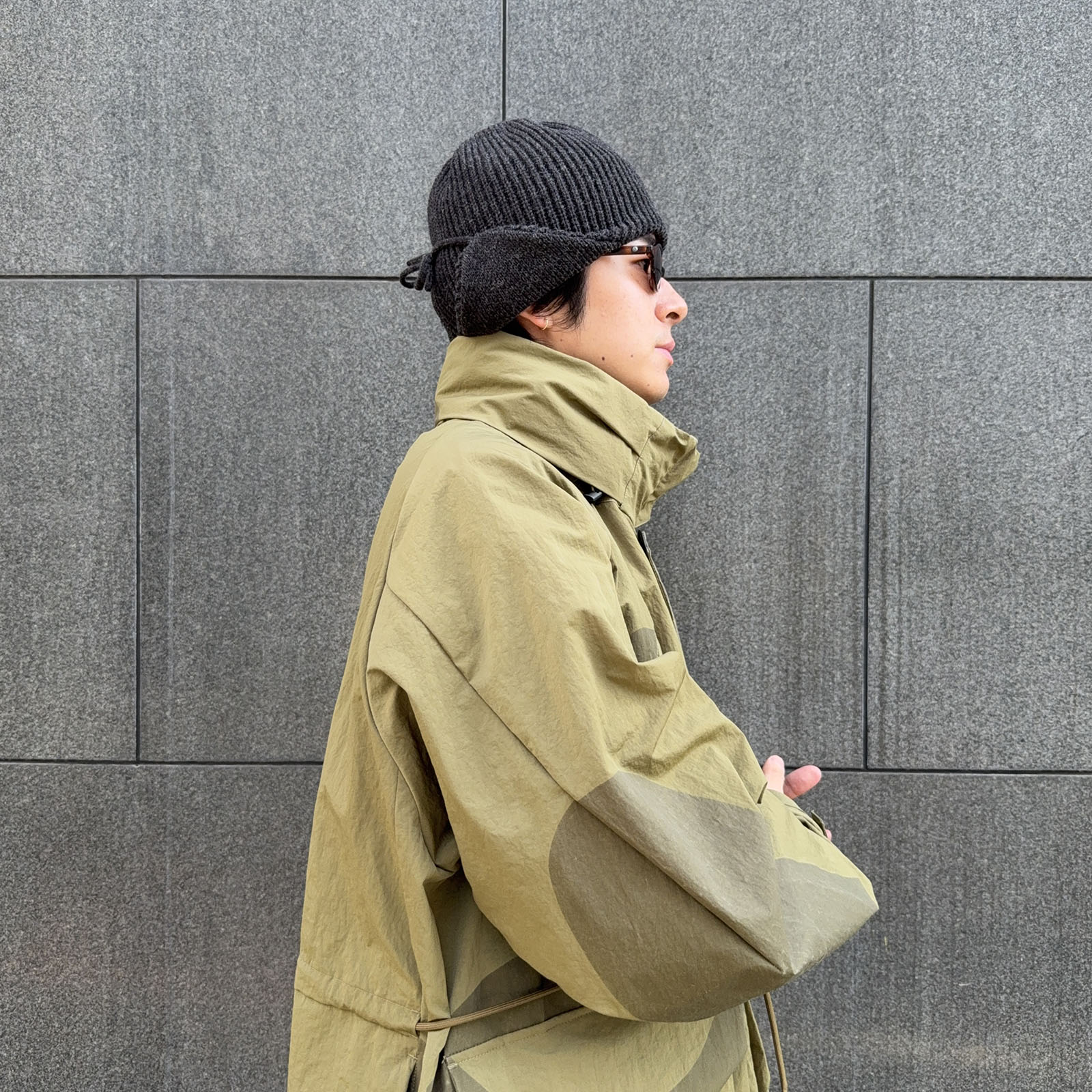 INFIELDER DESIGN / Ear Flaps KNIT CAP