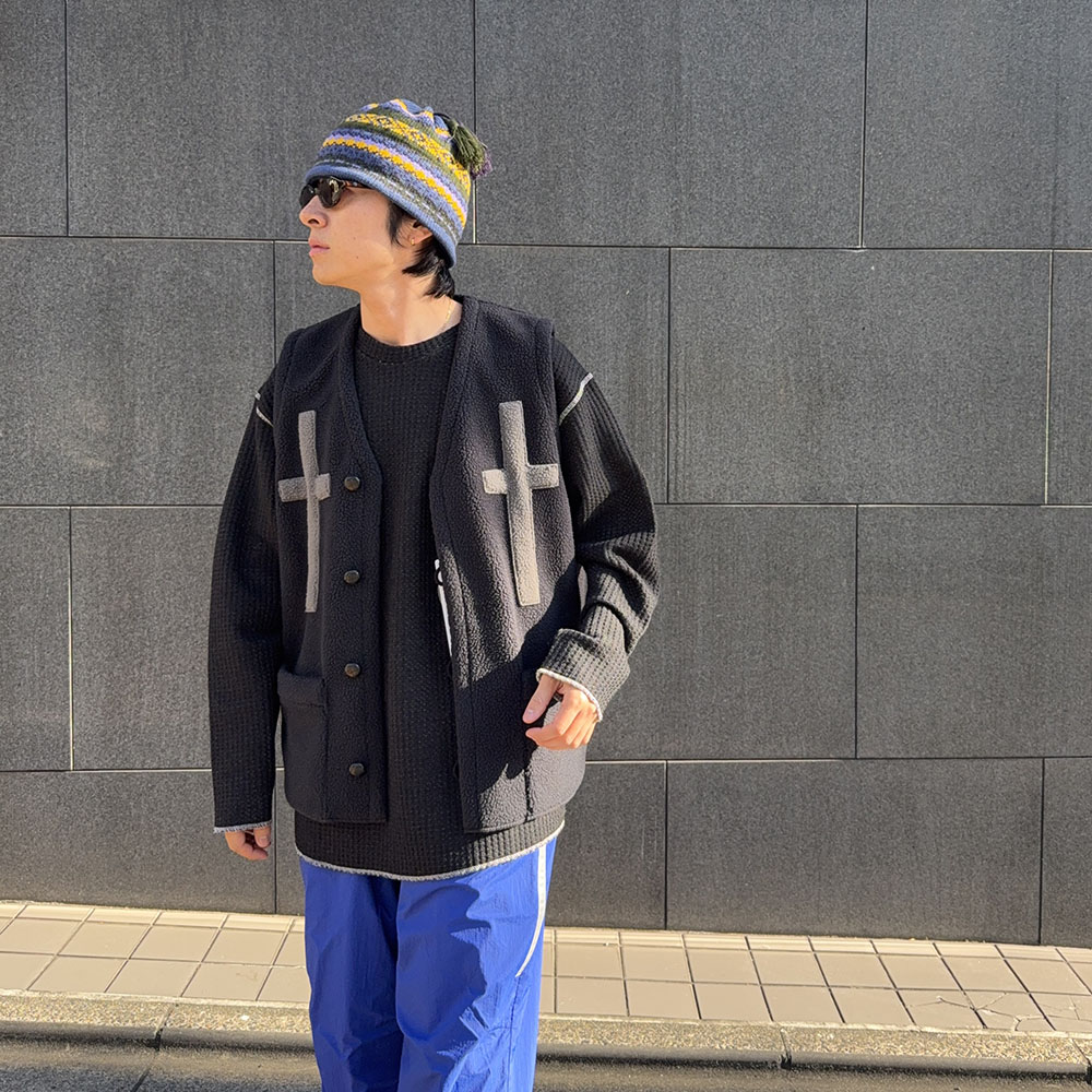 BURLAP OUTFITTER / PILE CROSS VEST