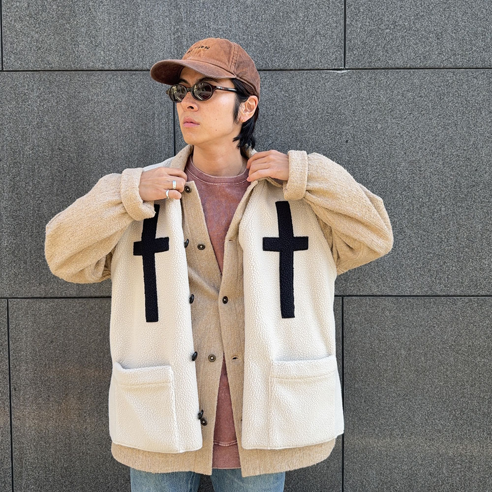 BURLAP OUTFITTER / PILE CROSS VEST