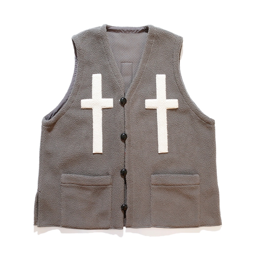 BURLAP OUTFITTER / PILE CROSS VEST
