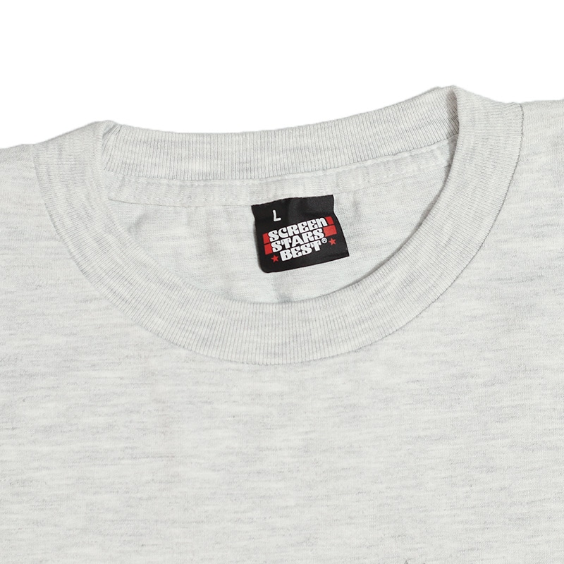 Graphic Tee /  Animal Photo Garment wash T-shirt