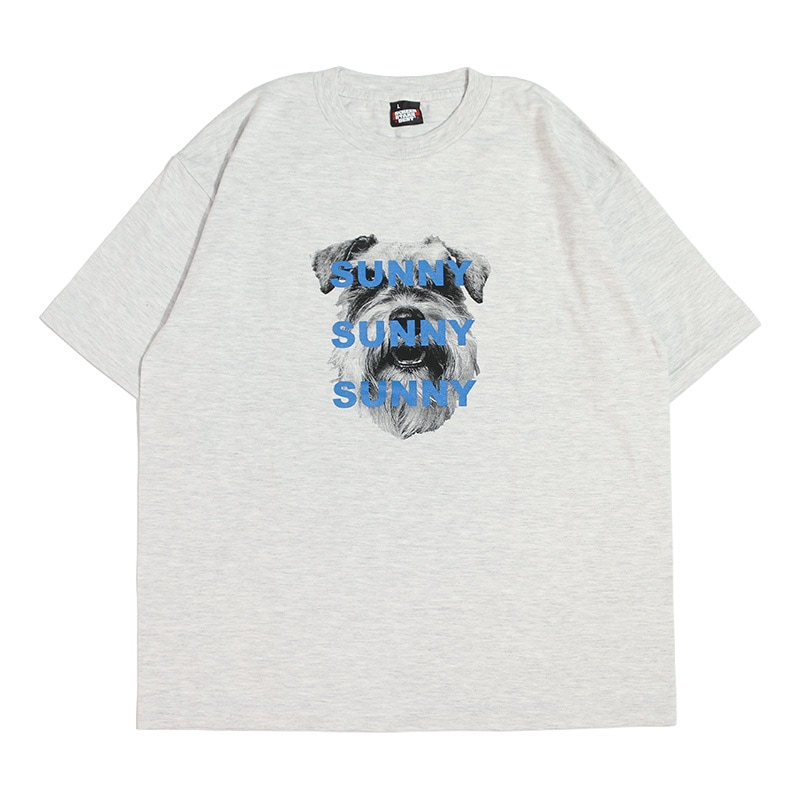 Graphic Tee /  Animal Photo Garment wash T-shirt