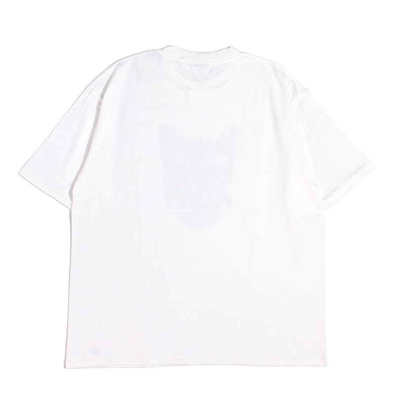 Graphic Tee /  Animal Photo Garment wash T-shirt