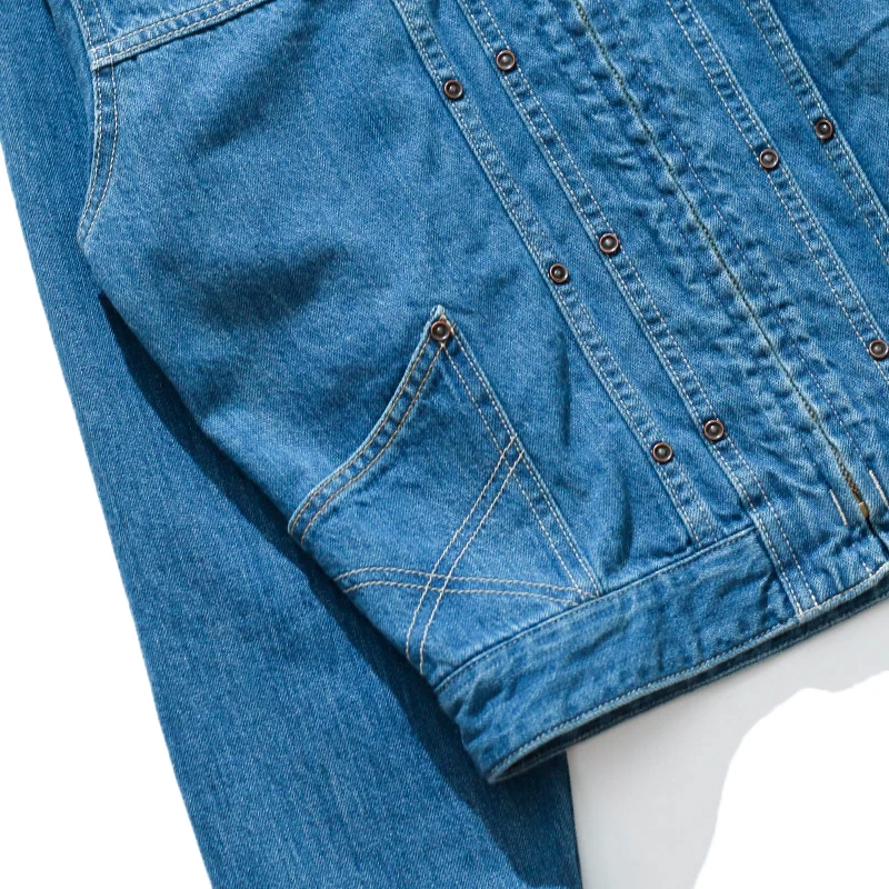 AUTHEN / VINTAGE DENIM RIDING JACKET