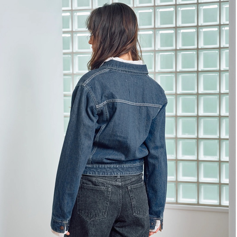 AUTHEN / VINTAGE DENIM RIDING JACKET
