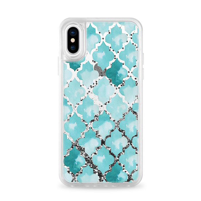 iPhone X ϡɥޥۥ MOROCCAN TILES glitter case casetify[ƥե]