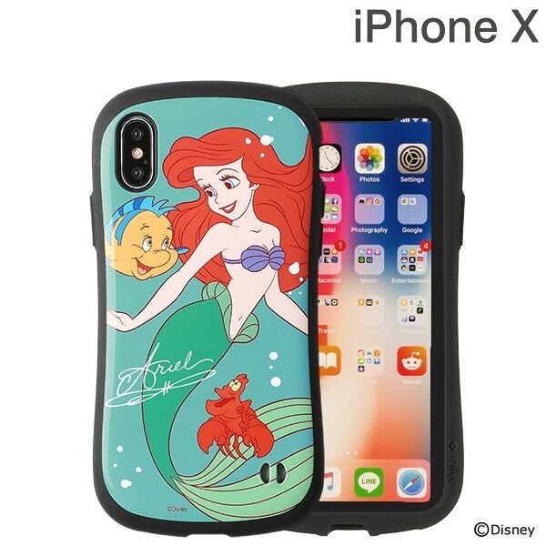 アリエル - iPhoneケース ハンドメイド ディズニー iFace アリエル 一点物 iPX iFace First Classケース(アリエル) | iPhone X,ケース