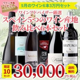 【限定10セット！41％OFF＆送料無料】＞5月におすすめのお得なワインセット＞ワインアドバイザーが選ぶ6本3万円セット＞ワイン木箱プレゼント付