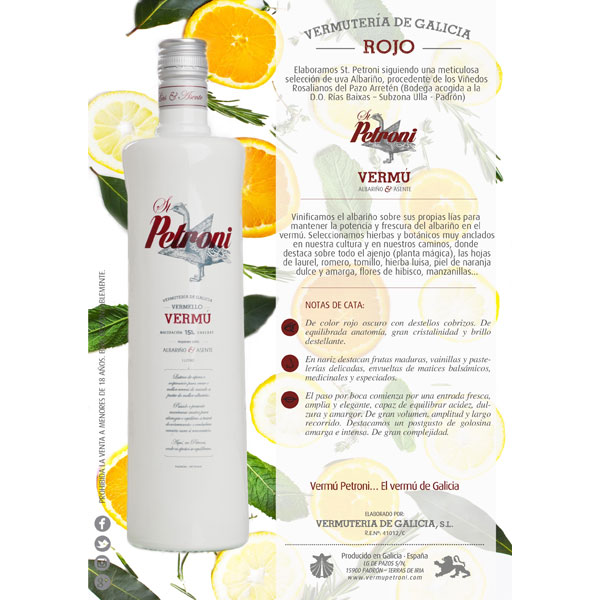 ڥȥˡ٥᡼ ʥץߥåȡ1000mlVermu Petroni Vermello