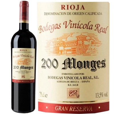 200モンへス・ティント・グラン・レセルバ＞200 Monges Tinto