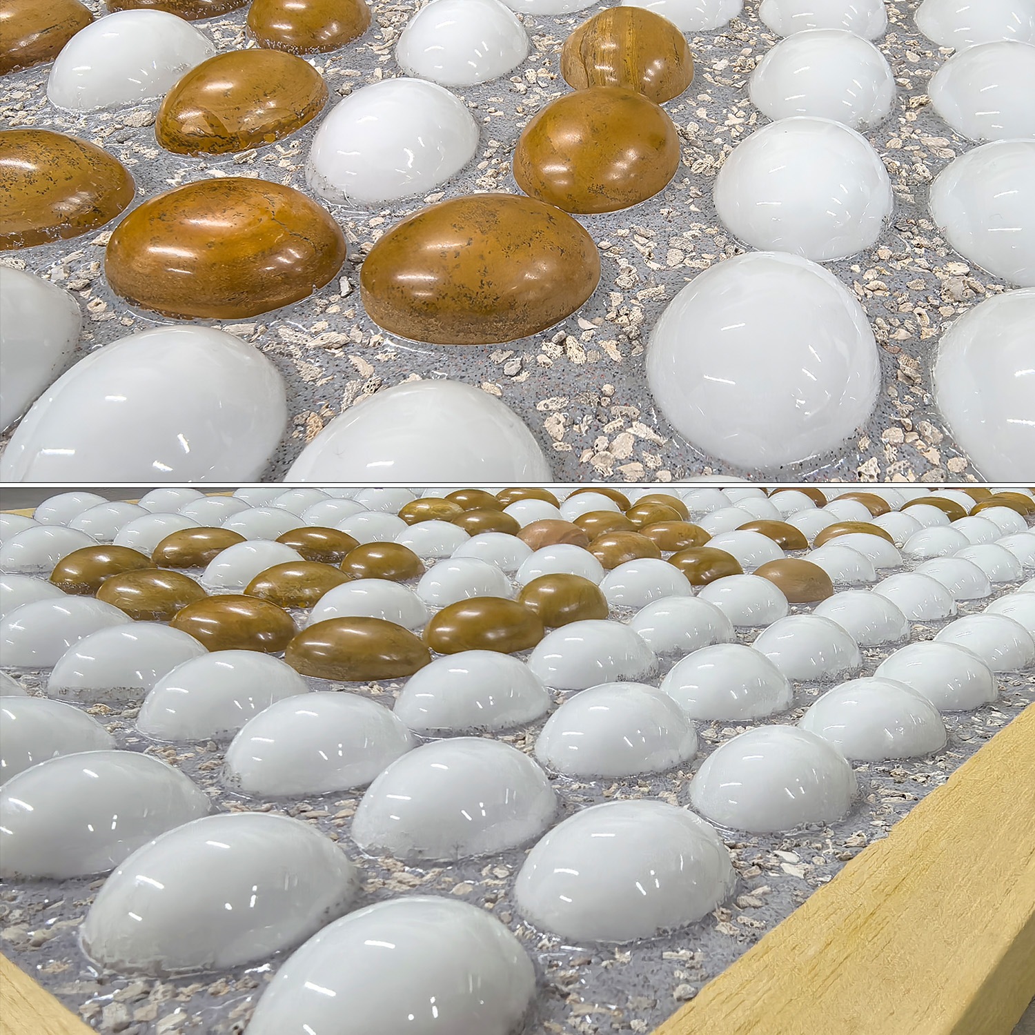 【送料着払】【eROD代理店仕入専用】温熱機能を備えた健康歩道 121cm x 58.5cm x 4.5cm(大)