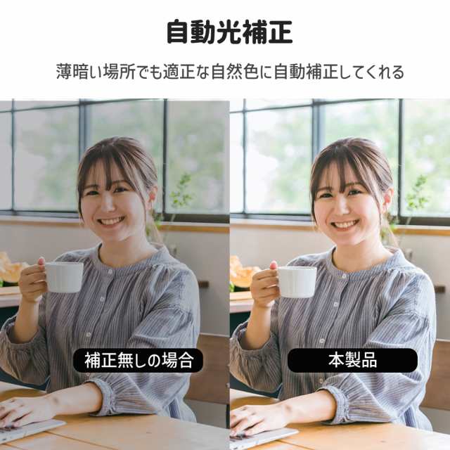 EMEET WEBカメラ C960 1080P 30FPS マイク内蔵 広角 オートフォーカス USBカメラ 小型 軽量 ストリーミング ウェブ会議 ウェブカム スタンド アーム テレワーク ウェブカメラ ZOOM イミート 2年保証