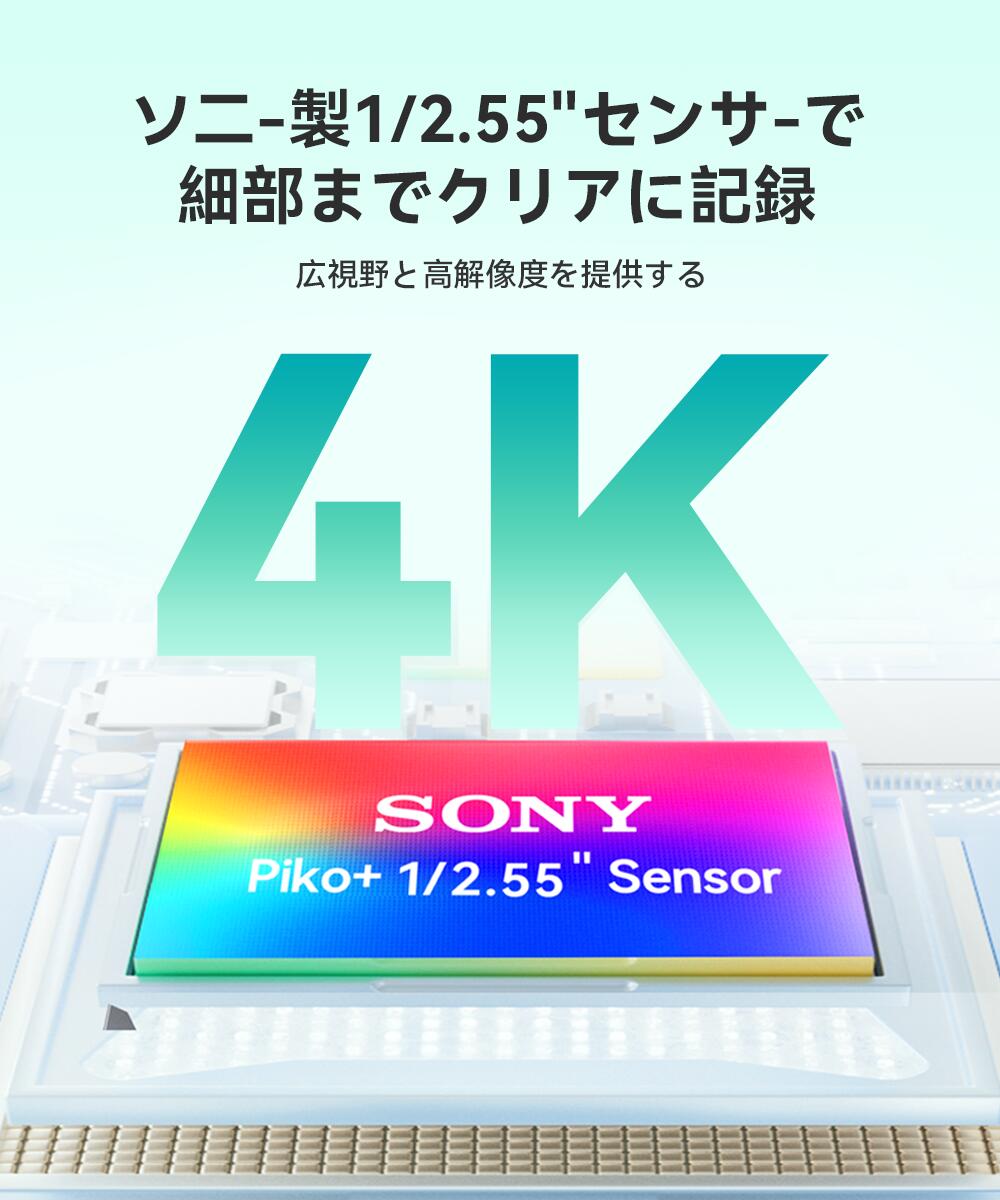 EMEET Piko 4K Webカメラ デュアルカメラ搭載 ウェブカメラ AI オートフォーカス 三つ ノイズキャンセリング マイク 3種類の集音モード 配信用カメラ 三脚付き ストリーミング ゲーム実況 2年保証