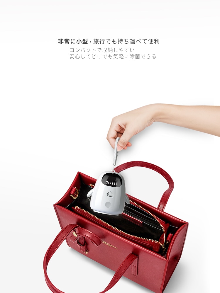 ペンギン清浄酸素器｜ポケット型多用途オゾン発生器｜素早く除菌・脱臭・ダニ除去｜台湾製