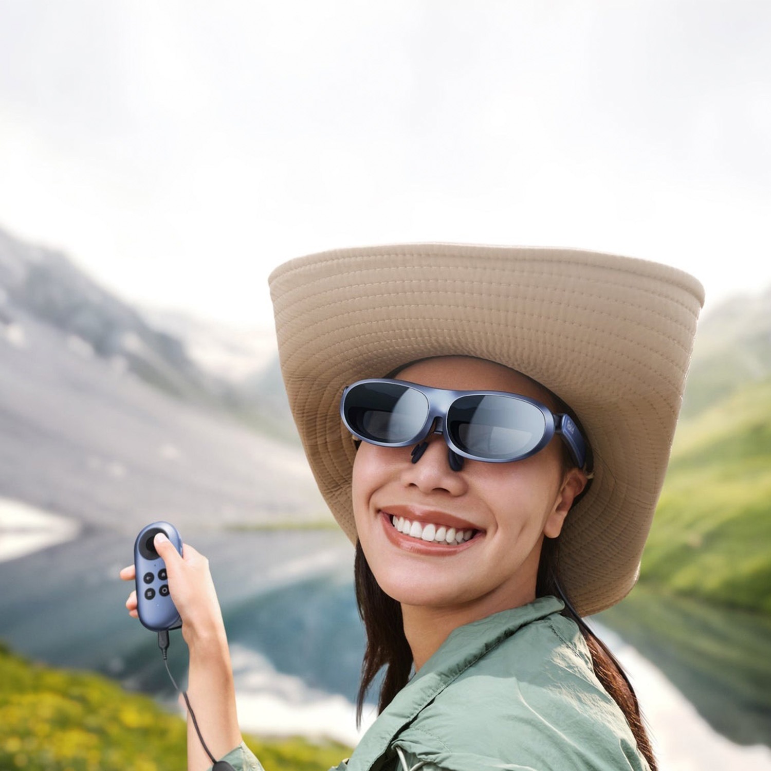 Rokid Station スマートグラス ARグラス 拡張現実 ウェアラブル ヘッドセット ビデオ ディスプレイ用 ブルーライト低減 1080P スクリーン Android iOS PC タブレット ゲーム コンソール視聴