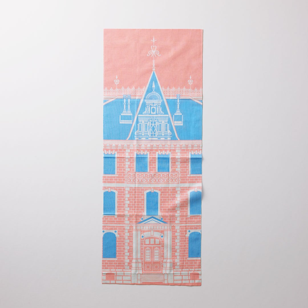 三菱一号館美術館  手ぬぐいピンク