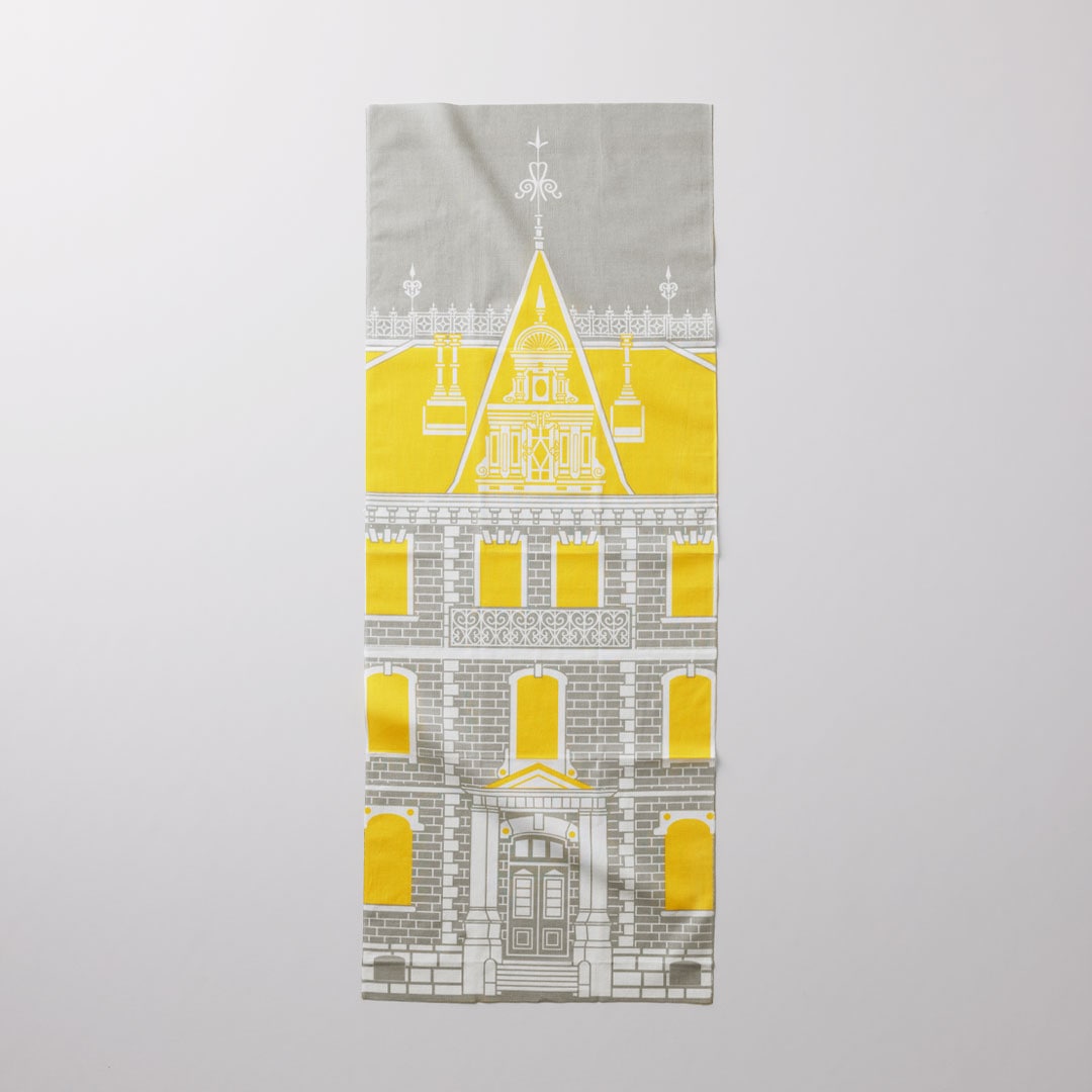 三菱一号館美術館 手ぬぐいグレー