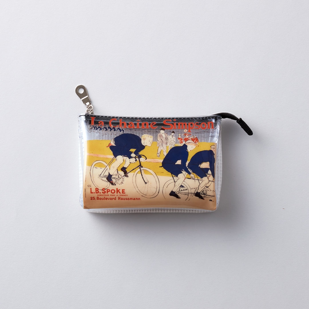 ロートレック 3ポケットビニールポーチ　シンプソンのチェーン