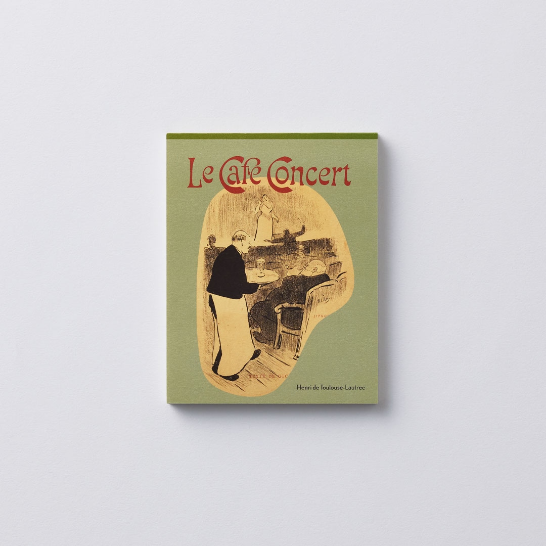 ロートレックメモ帳　カフェ・コンセール