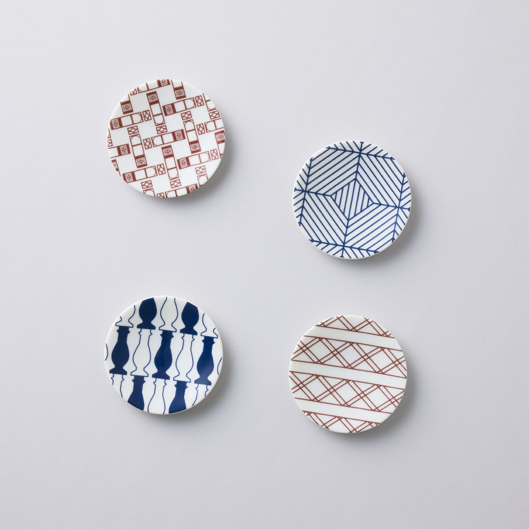 三菱一号館美術館 内装デザイン豆皿