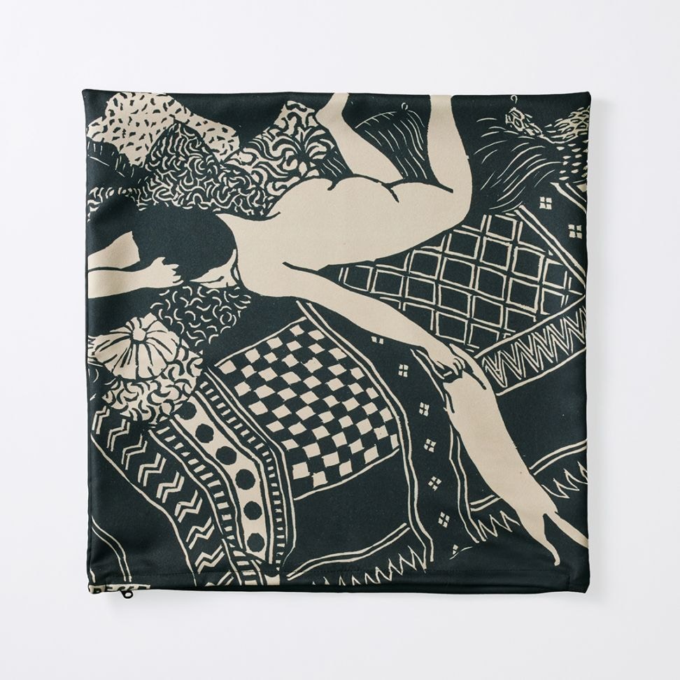 ヴァロットン　クッションカバー 怠惰