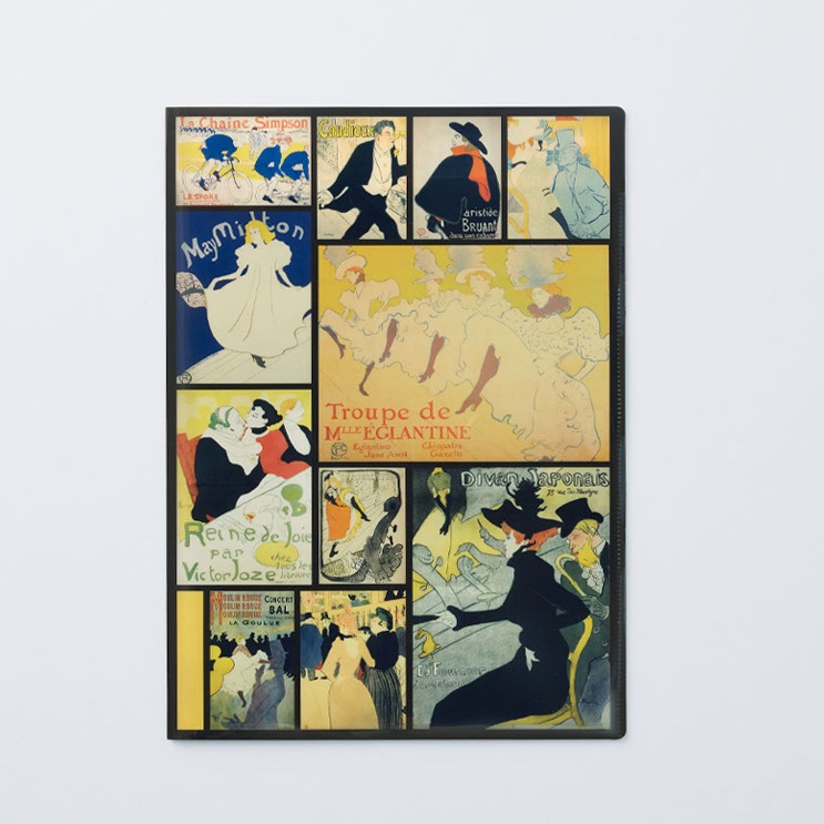 ロートレックダブルA4ファイル