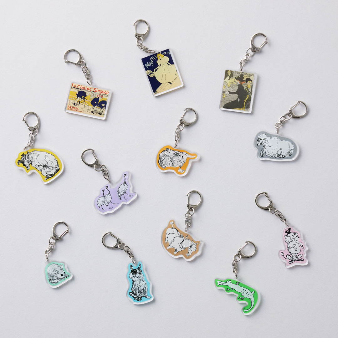 カプセルトイ アクリルキーホルダー