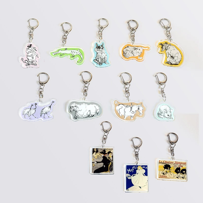 カプセルトイ アクリルキーホルダー