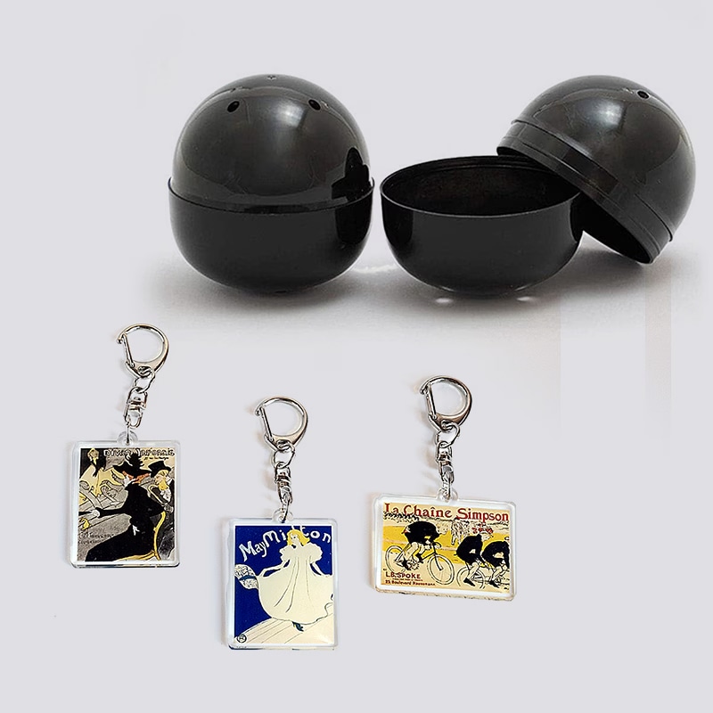 カプセルトイ アクリルキーホルダー