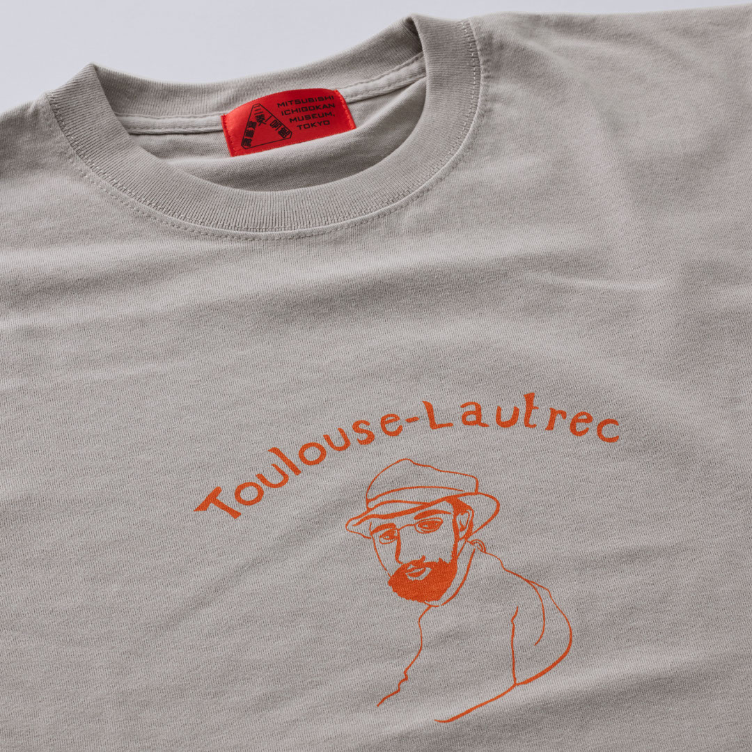 ロートレックTシャツ イラスト