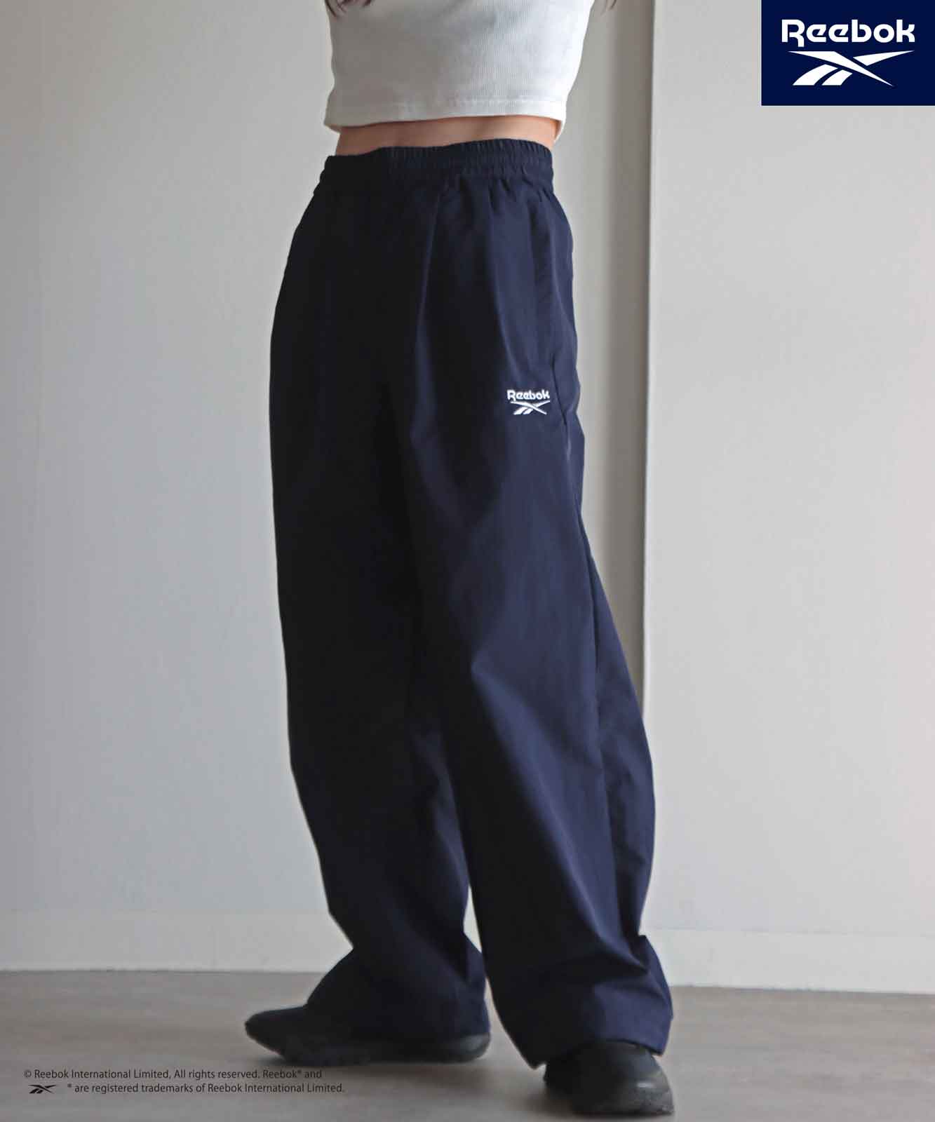 10%OFF】【Reebok/リーボック】 別注 スモールベクター刺繍ナイロン