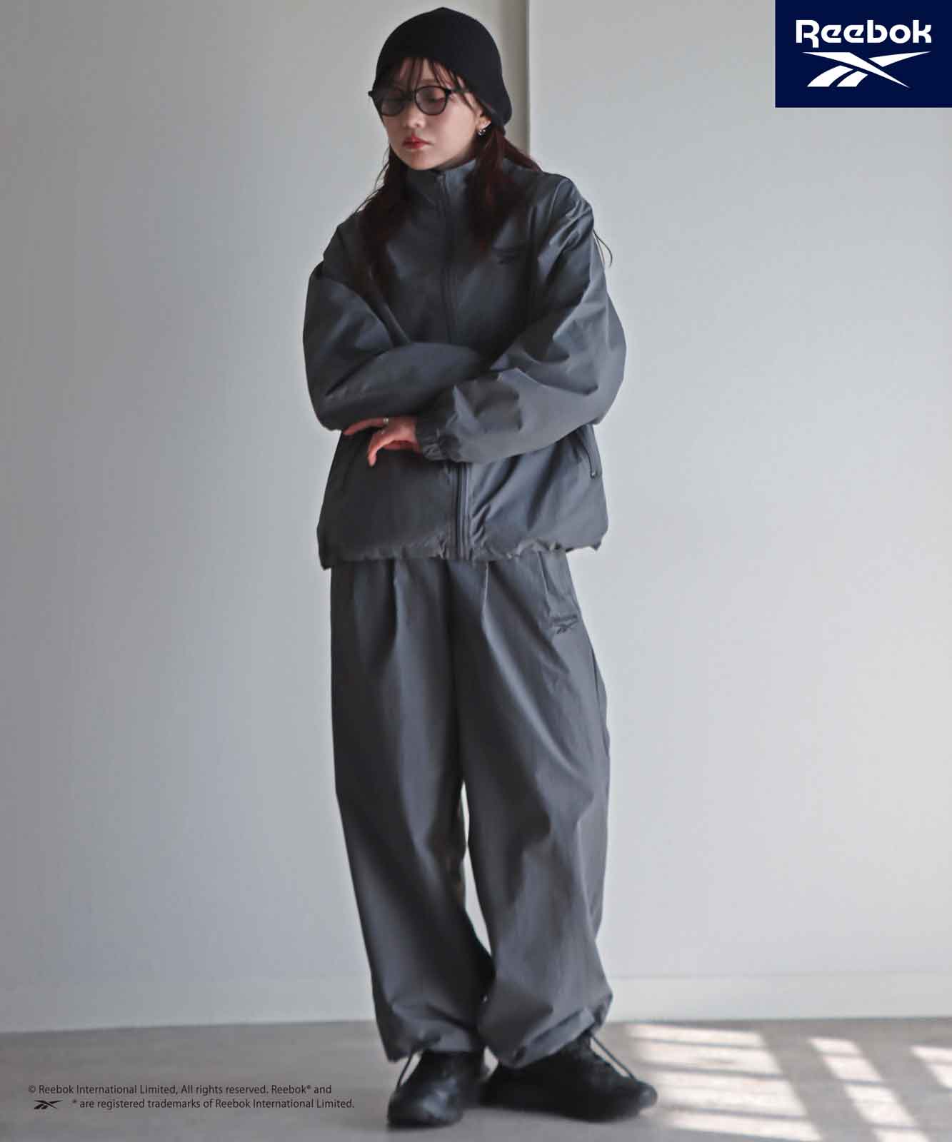 10%OFF】【Reebok/リーボック】 別注 スモールベクター刺繍ナイロン