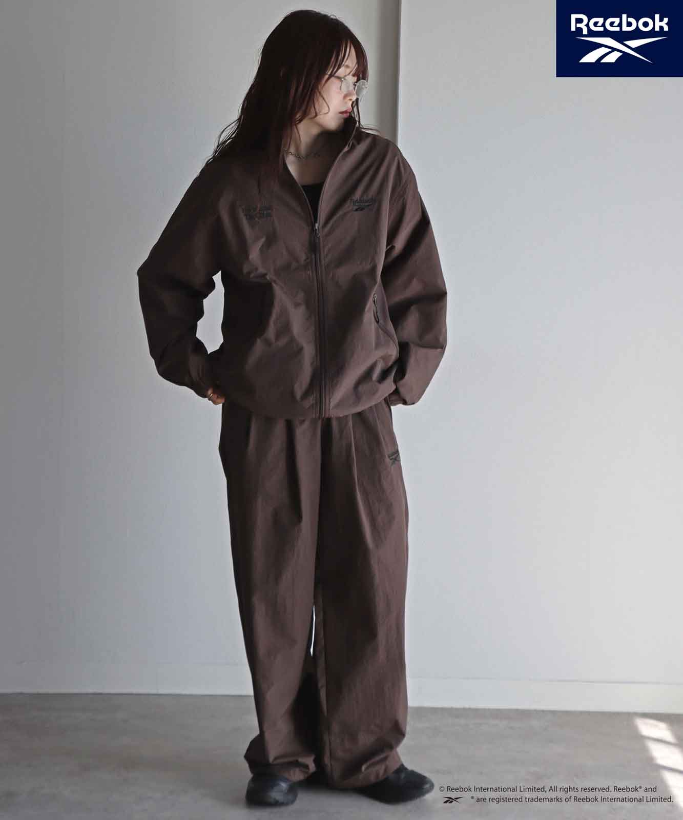 10%OFF】【Reebok/リーボック】 別注 スモールベクター刺繍ナイロン