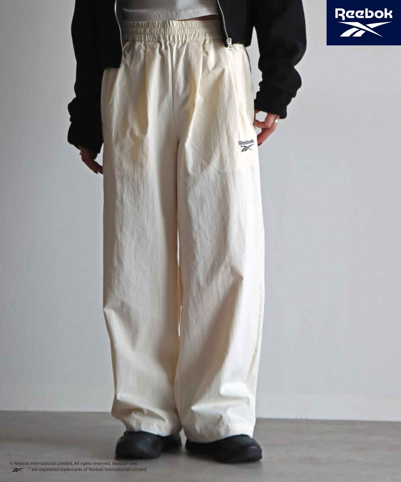 10%OFF】【Reebok/リーボック】 別注 スモールベクター刺繍ナイロン