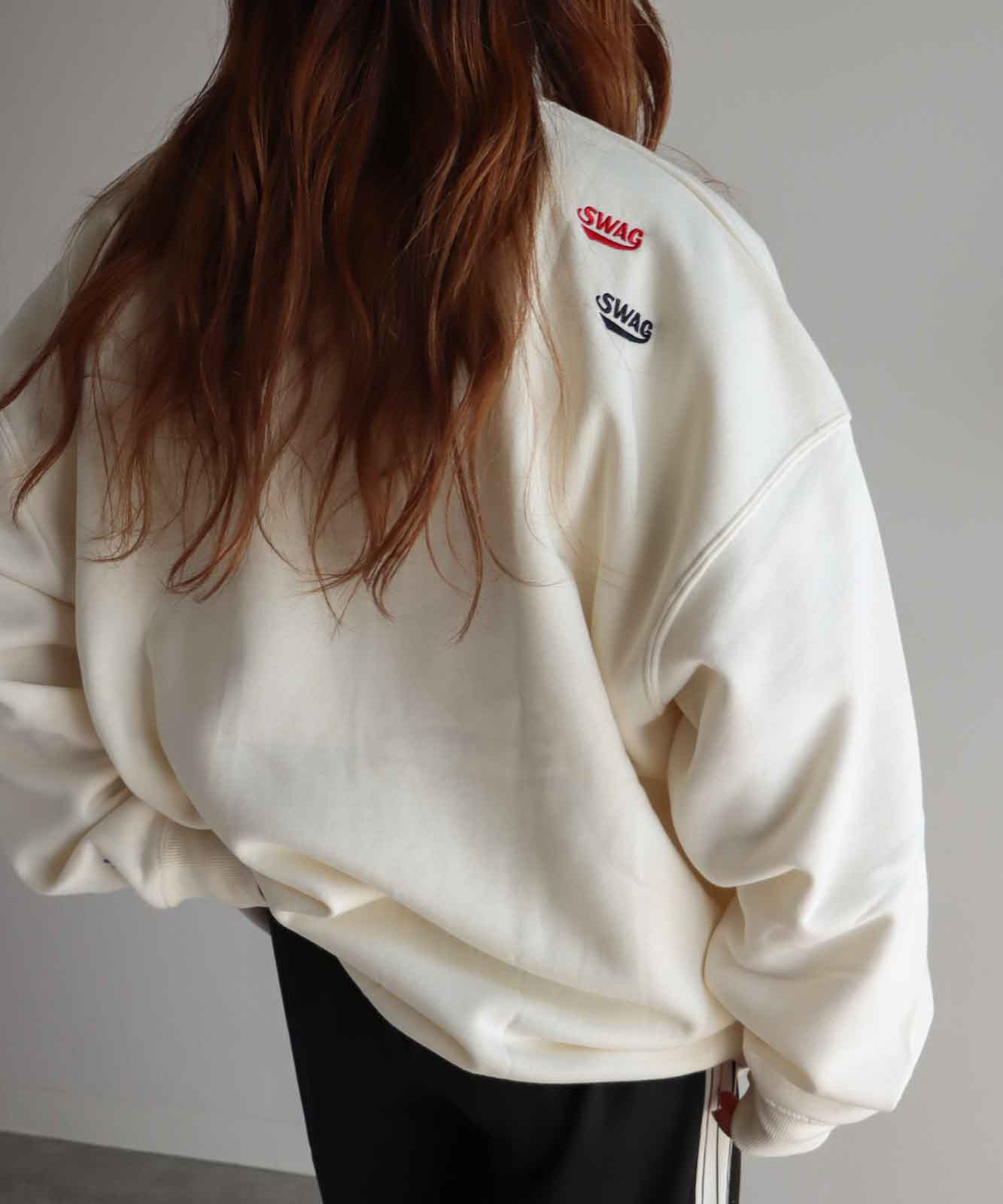 20%OFF】COURO 刺繍ワッペンアソートロゴスウェット | すべての