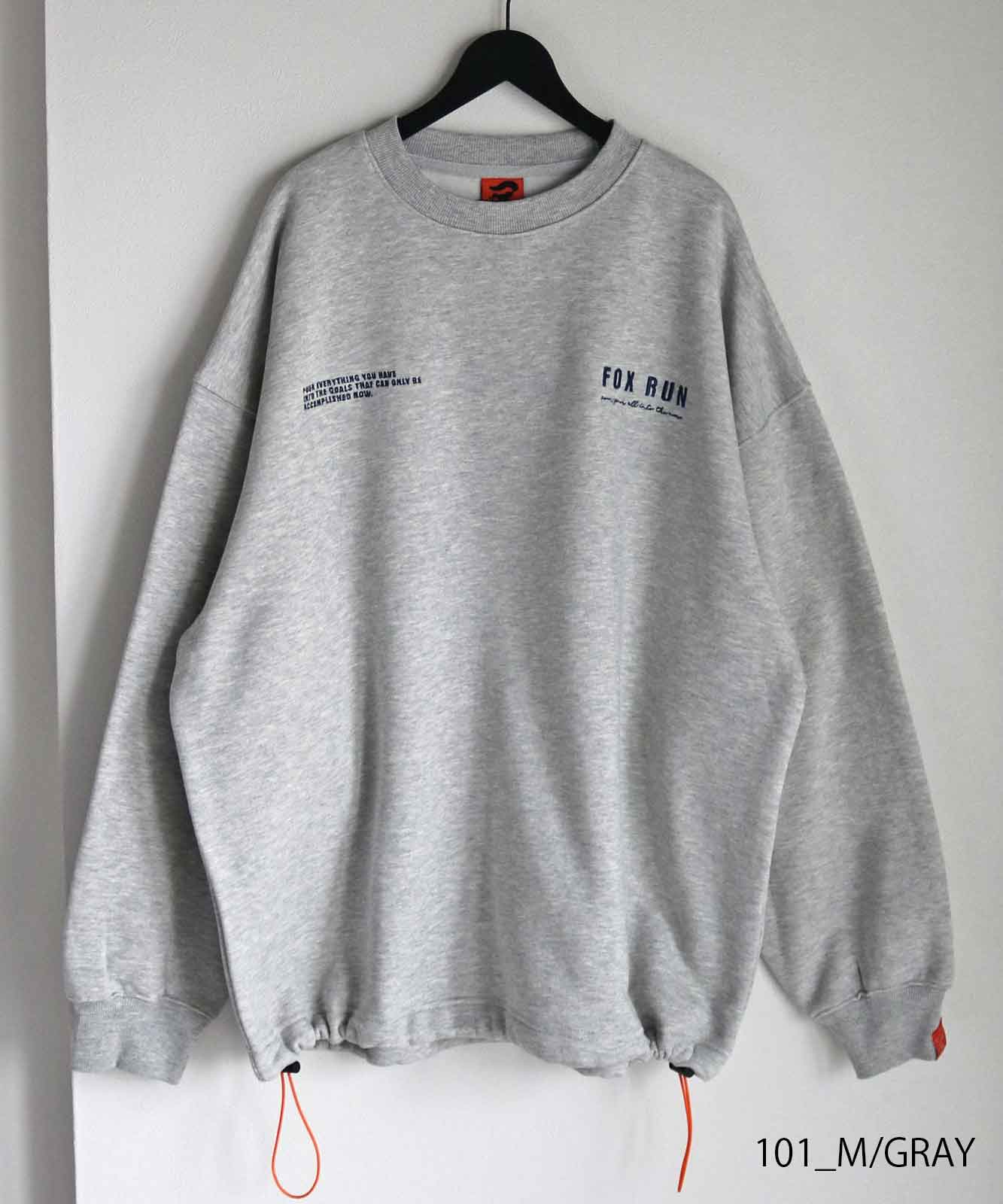 40%OFFۡFOXRUN/եå Two Point Embroidery Fleece Sweatshirt