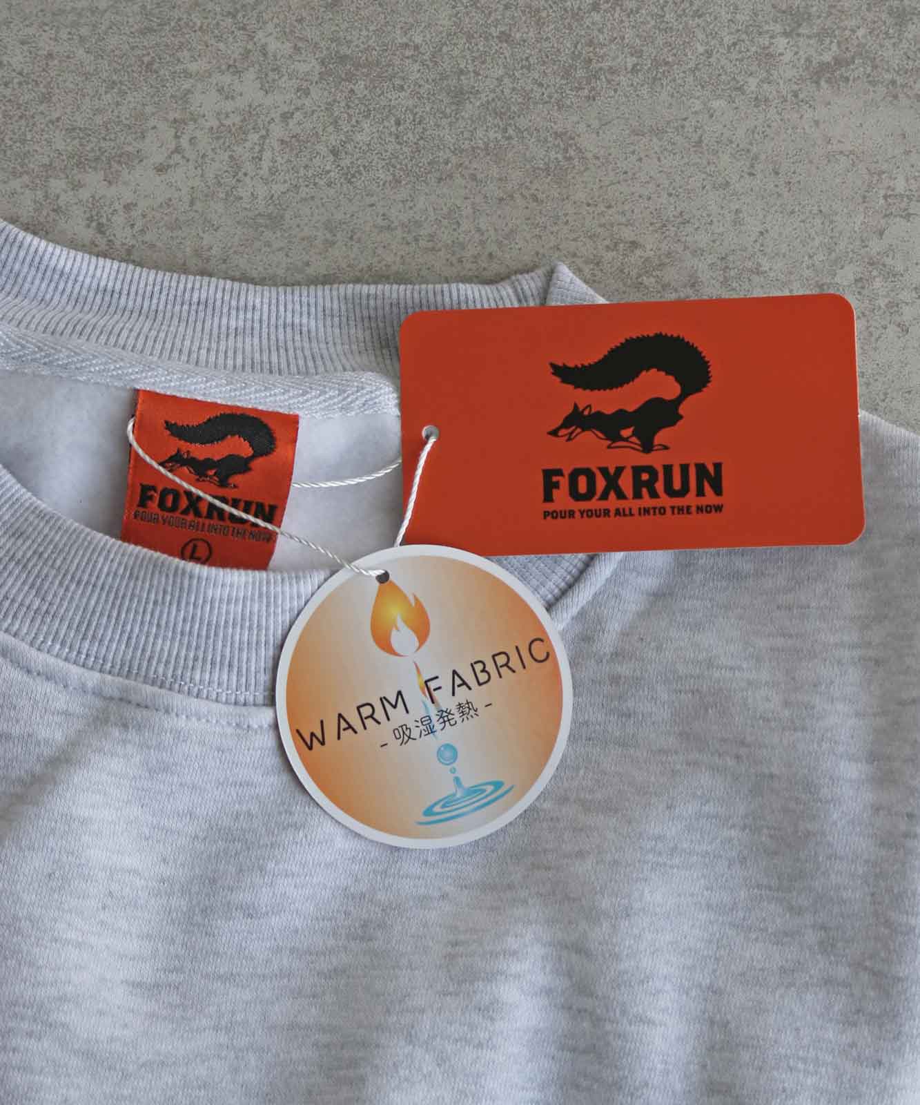 40%OFFۡFOXRUN/եå Two Point Embroidery Fleece Sweatshirt