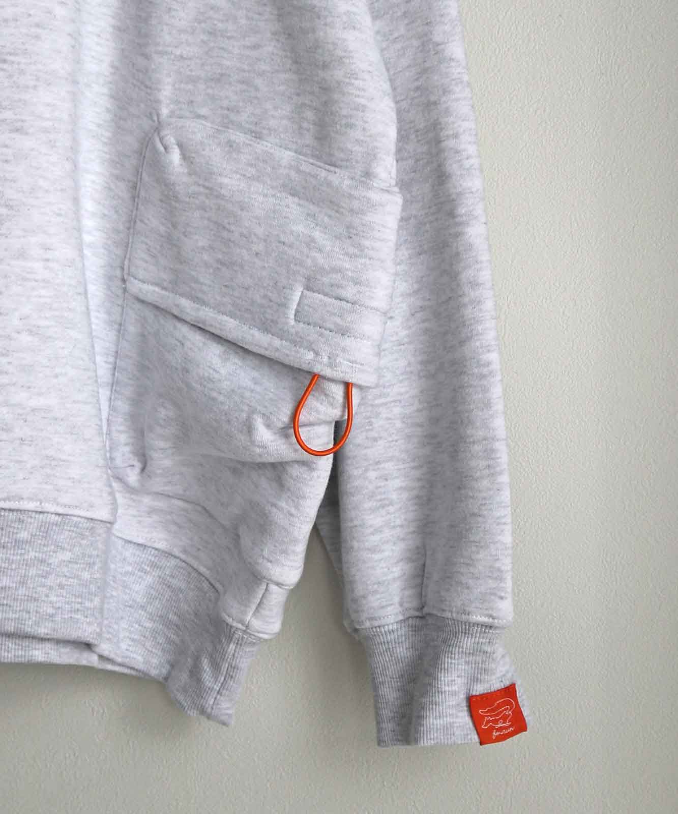 40%OFFۡFOXRUN/եå GO OUTǺܥƥ Side Volume Pocket Fleece Sweatshirt