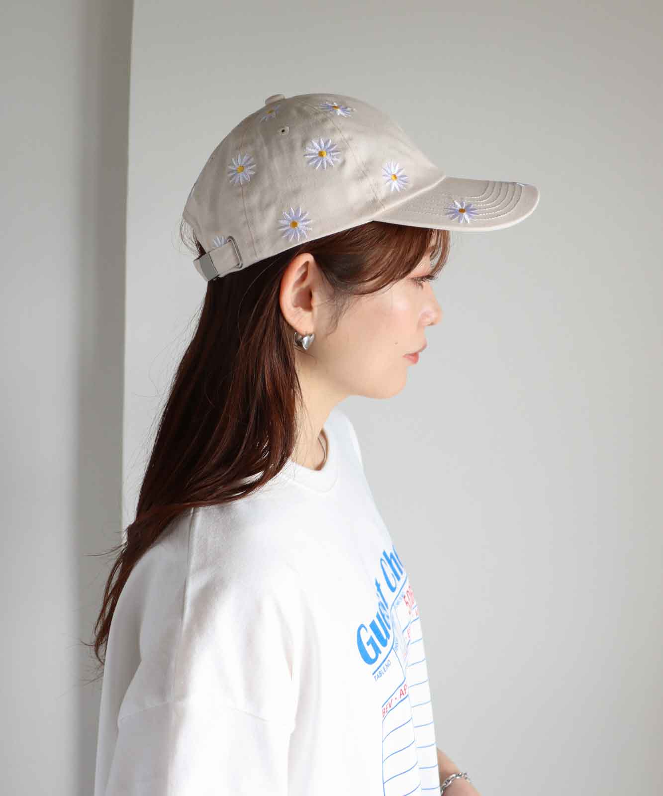 50%OFF】フラワー刺繍ツイルキャップ | すべての商品 | Studio