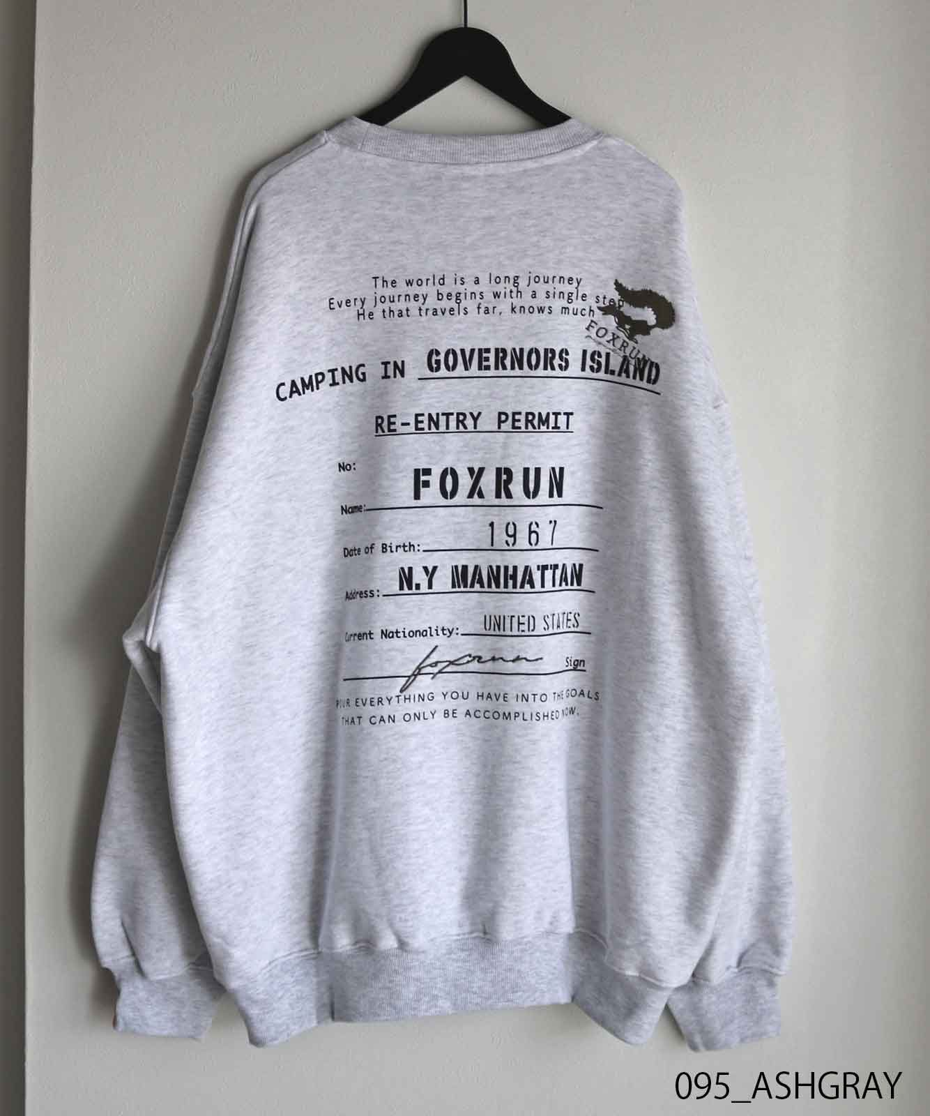 40%OFFۡFOXRUN/եå Back Graphics Fleece Sweatshirt