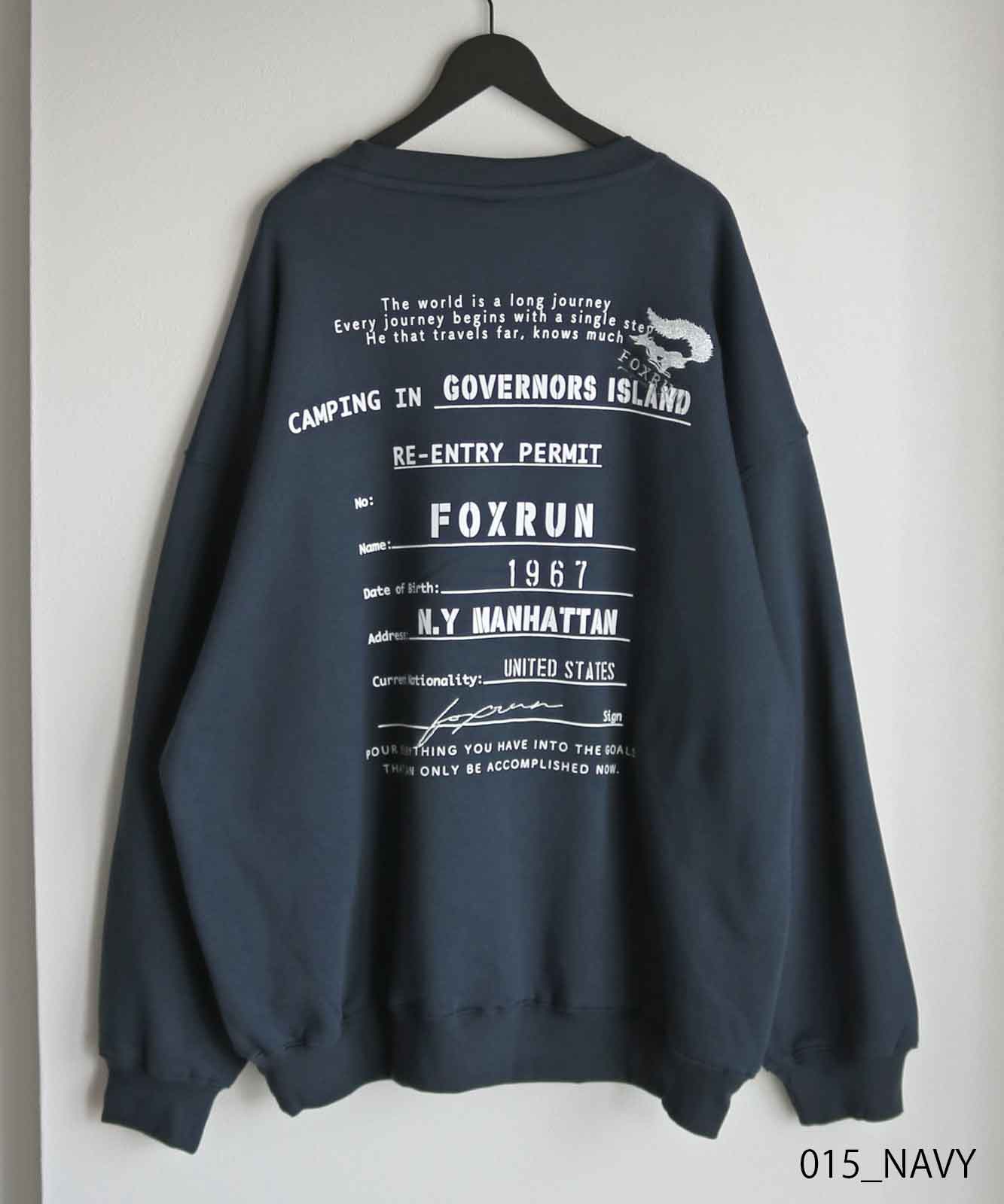 40%OFFۡFOXRUN/եå Back Graphics Fleece Sweatshirt