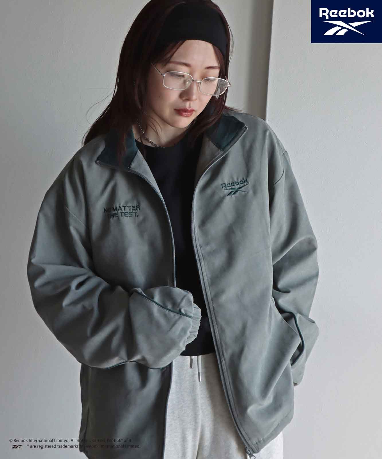 ��Reebok/�꡼�ܥå��ۥե������������ɥѥ��ԥ󥰥ȥ�å����㥱�å�