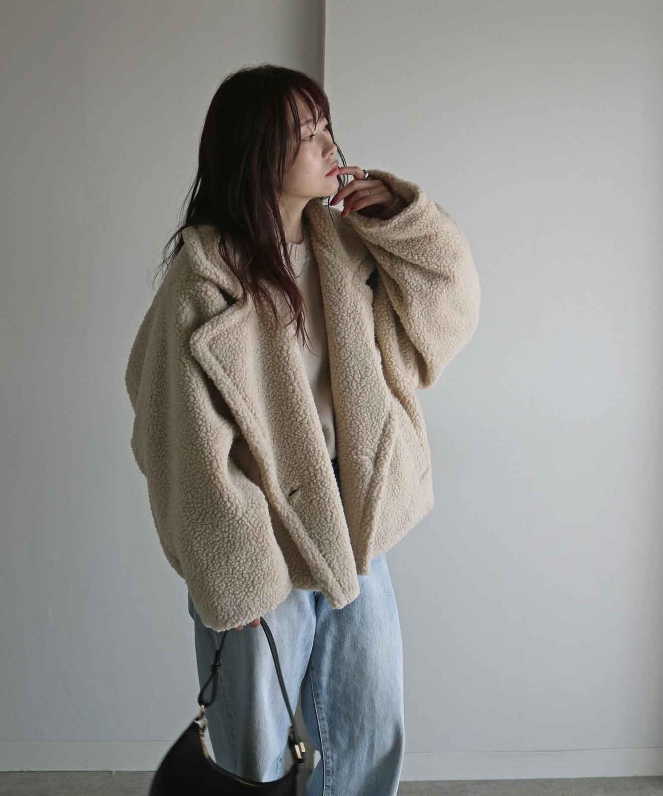ボアコート ミモレ丈 もこもこ オーバーサイズ 大人 SALE 韓国 dg523ze_01.jpg
