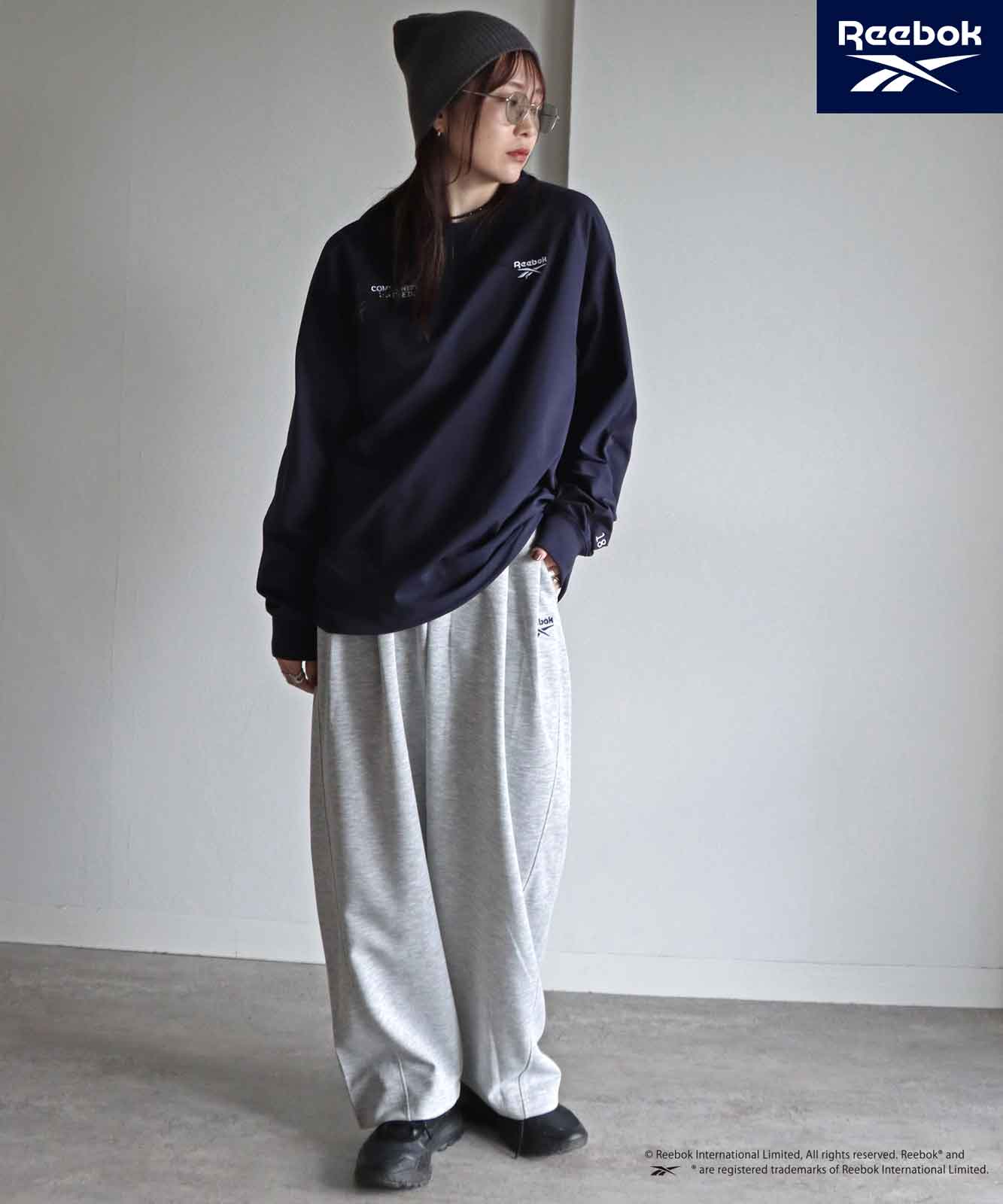 ��Reebok/�꡼�ܥå��� ���� ��ǽ��ŷ��3�ݥ���Ȼɽ��饰������Tee