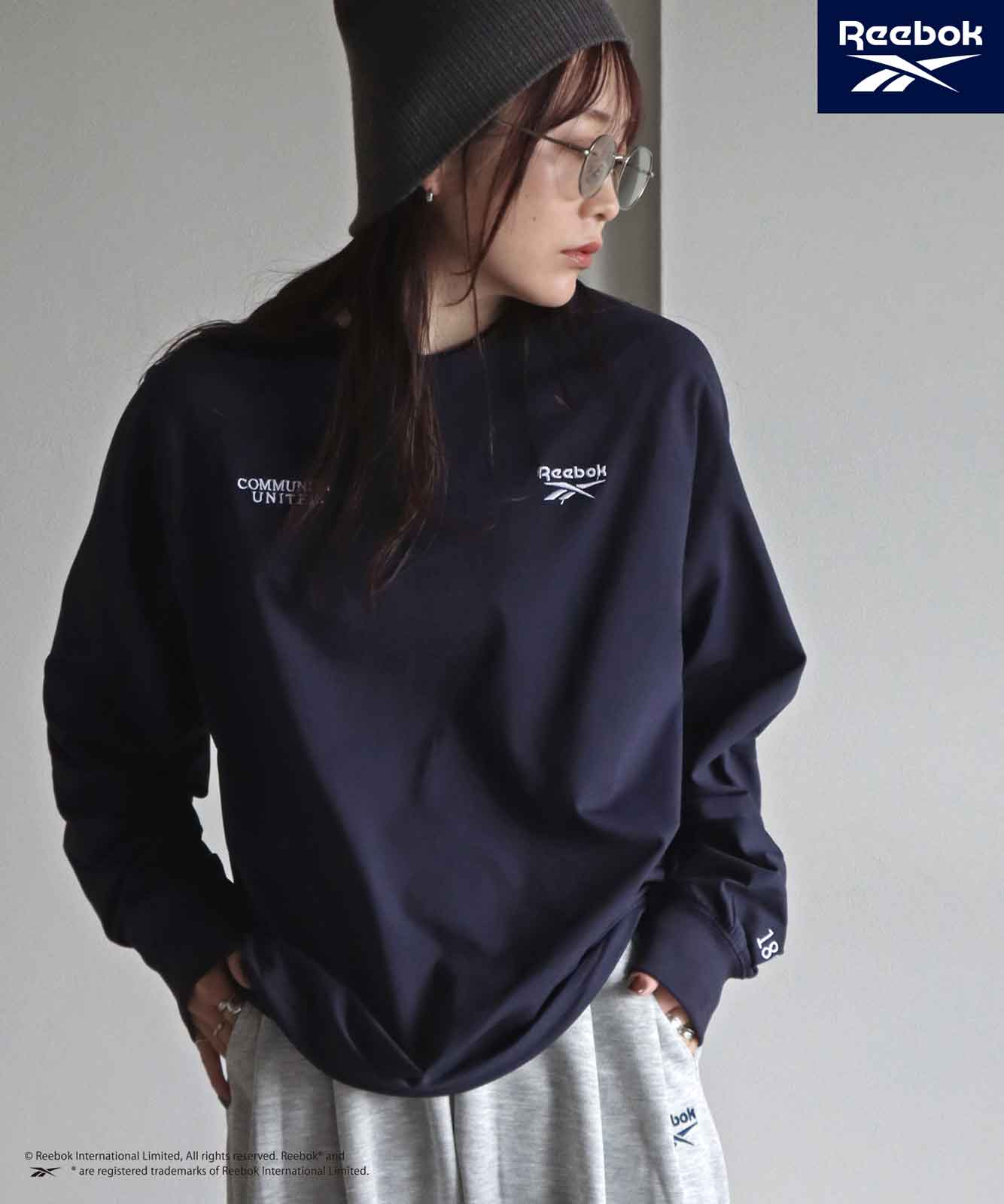 ��Reebok/�꡼�ܥå��� ���� ��ǽ��ŷ��3�ݥ���Ȼɽ��饰������Tee