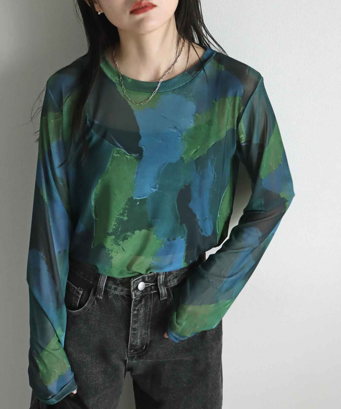 Student apathy ロングスリーブサーマル ロングスリーブジャージ【Alternative Summer Long Sleeve