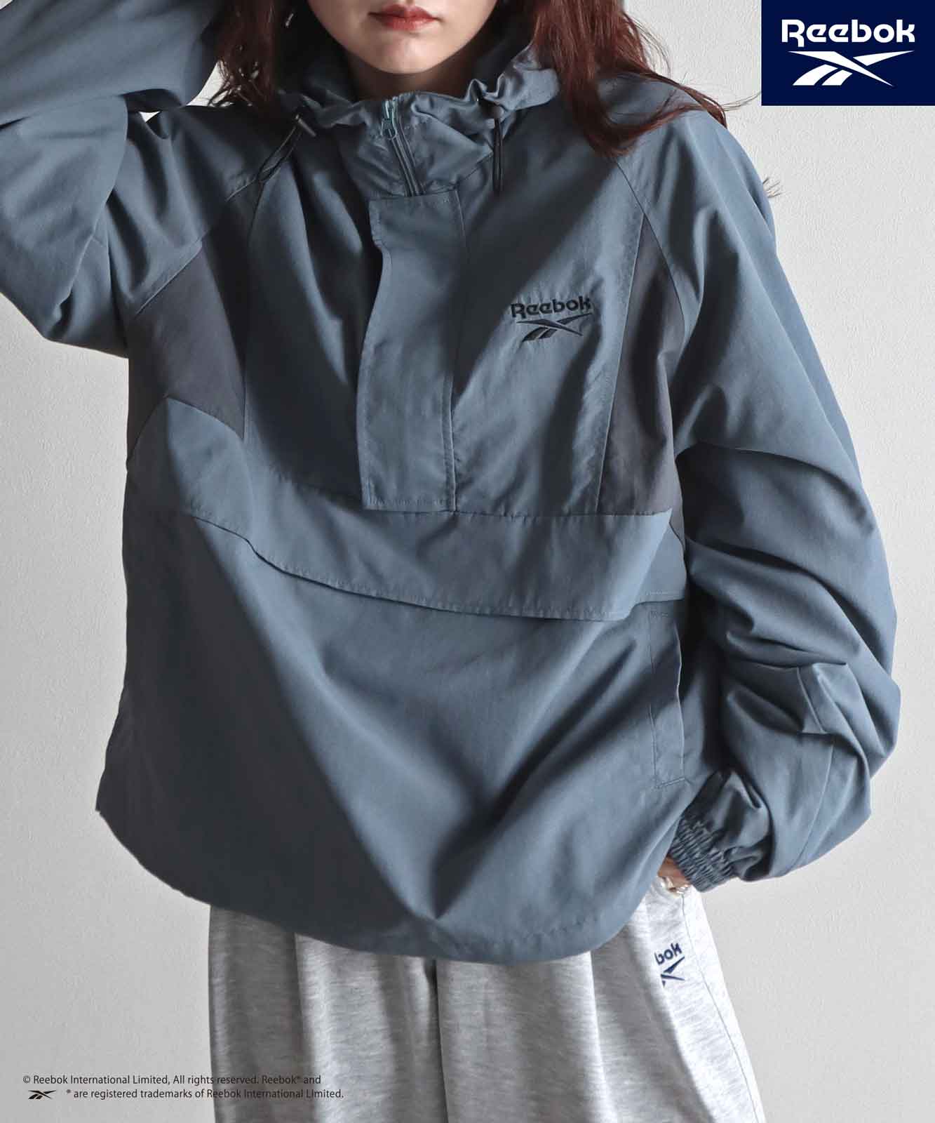 新色追加【10%OFF】【Reebok/リーボック】 別注スモールベクター刺繍